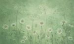 Dazzling Daisies - Green