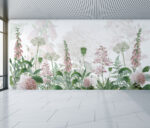 Tropical - Foxglove Flowers - Pink - Image 3