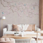 Blossoming Magnolia 8801-124C