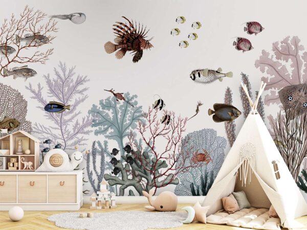 Tropical - Roaring Reef - White - Image 5