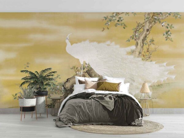 Chinorise - White Peafowl - Image 2