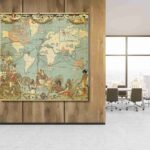 Canvas Print - Maps 1009